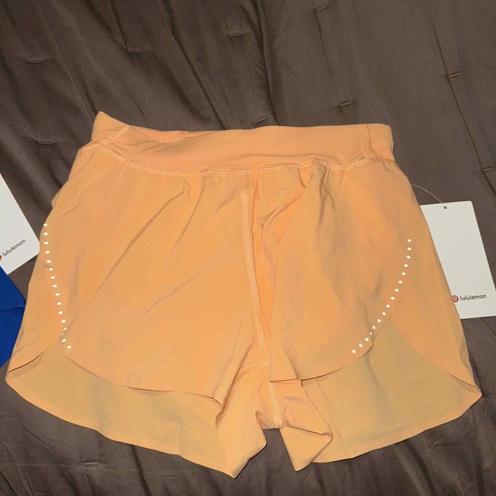 lululemon athletica Women's Peach Athletic Shorts